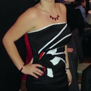 Jessica McClintock Corset Dress